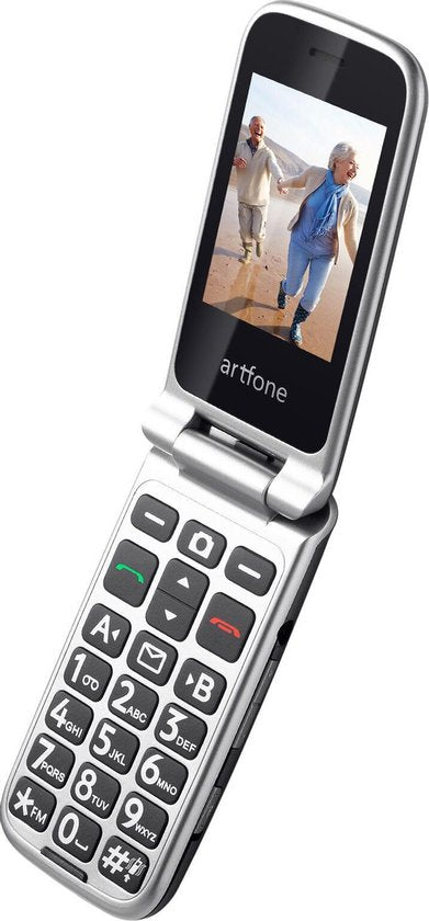 Artfone G6 Senior Phone, Large Buttons, SOS Button, Charging Dock, Loud Volume, Easy Mobile Phone
