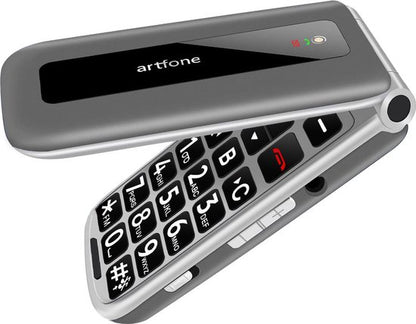 Artfone F30 Senior Phone, Large Buttons, SOS Button, Charging Dock, Loud Volume, Easy Mobile Phone