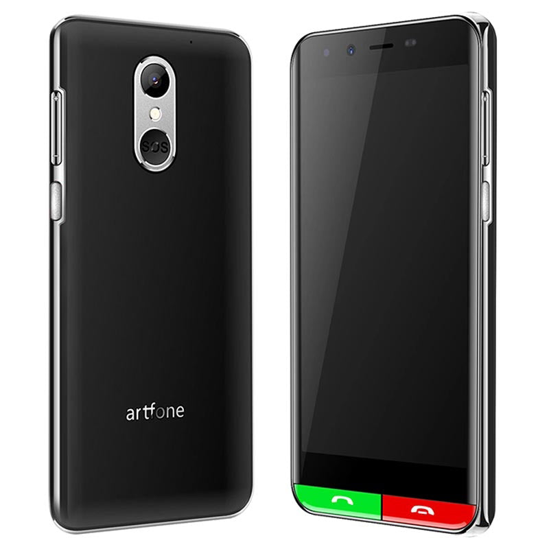 Artfone Smart 500 Senior Smartphone, Large Icons, SOS Button, Easy Android Phone, Loud Volume, 4G