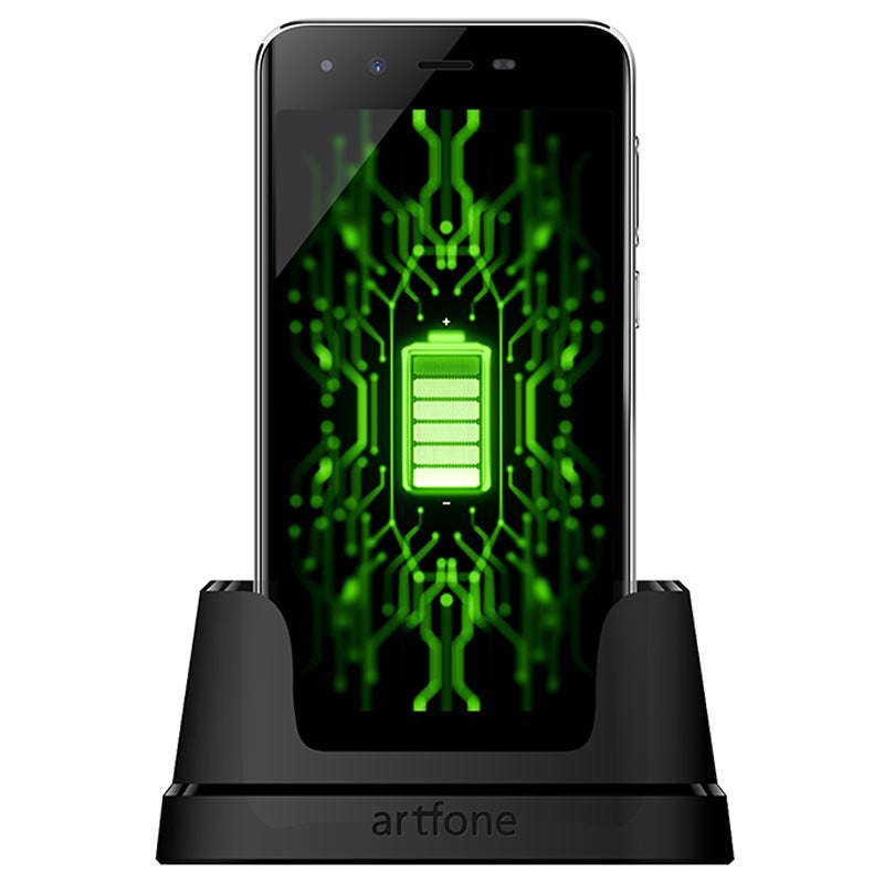 Artfone Smart 500 Senior Smartphone, Large Icons, SOS Button, Easy Android Phone, Loud Volume, 4G