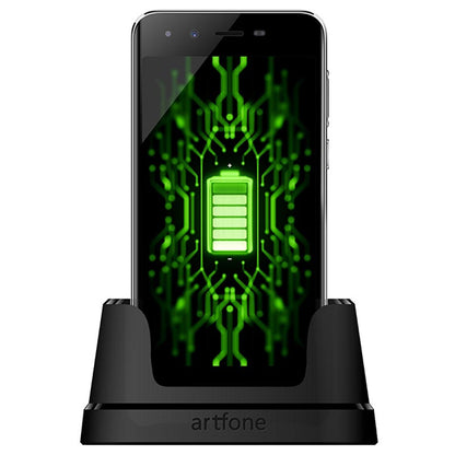 Artfone Smart 500 Senior Smartphone, Large Icons, SOS Button, Easy Android Phone, Loud Volume, 4G