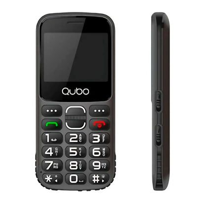 Qubo 230C Senior Phone, Large Buttons, SOS Button, Charging Dock, Loud Volume, 4G Easy Mobile Phone