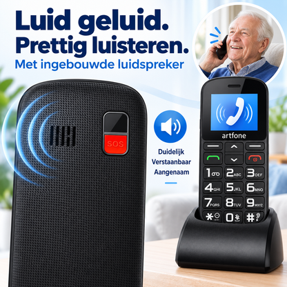 Artfone CS188 met luidspreker voor gesprekken