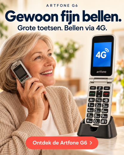 Artfone G6 voor dagelijks telefonisch contact